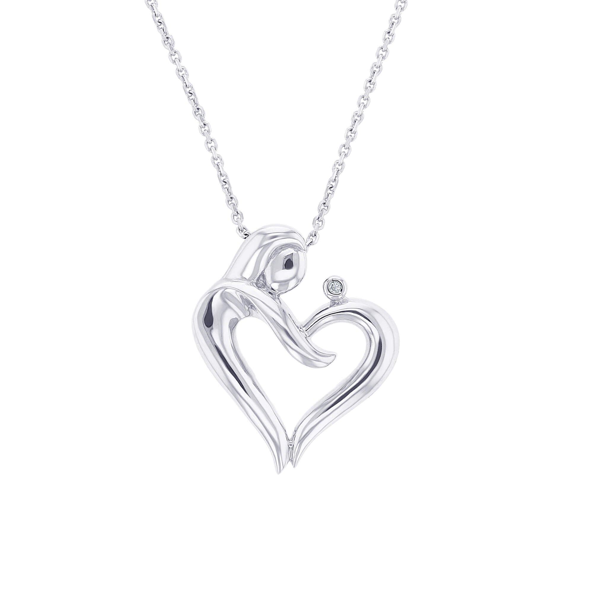 I Love You Mommy Diamond Necklace – Steven Singer Jewelers