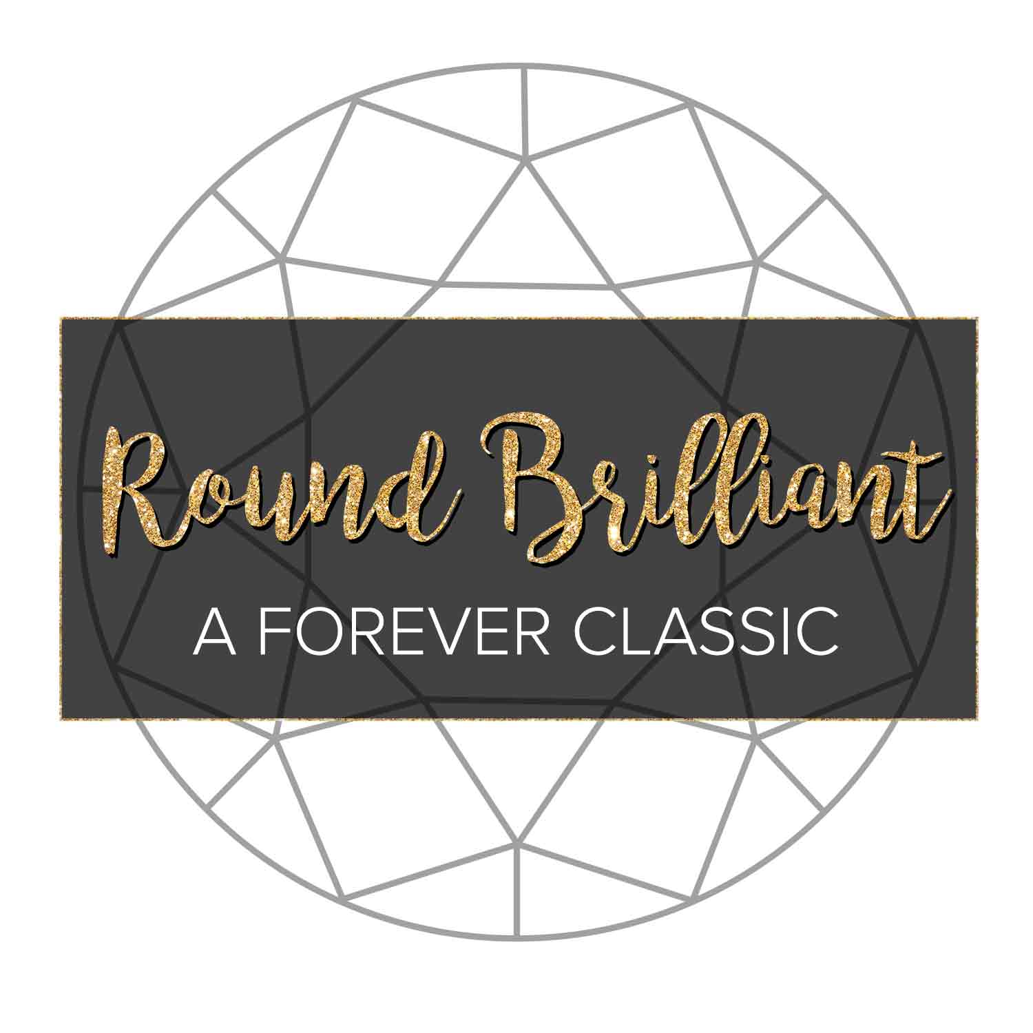 Round brilliant a forever classic.