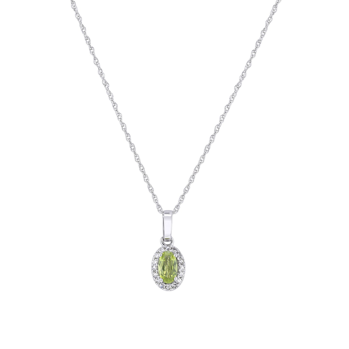 Popsicle Peridot & Diamond Necklace