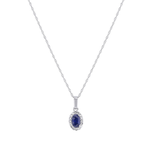 Popsicle Sapphire & Diamond Necklace