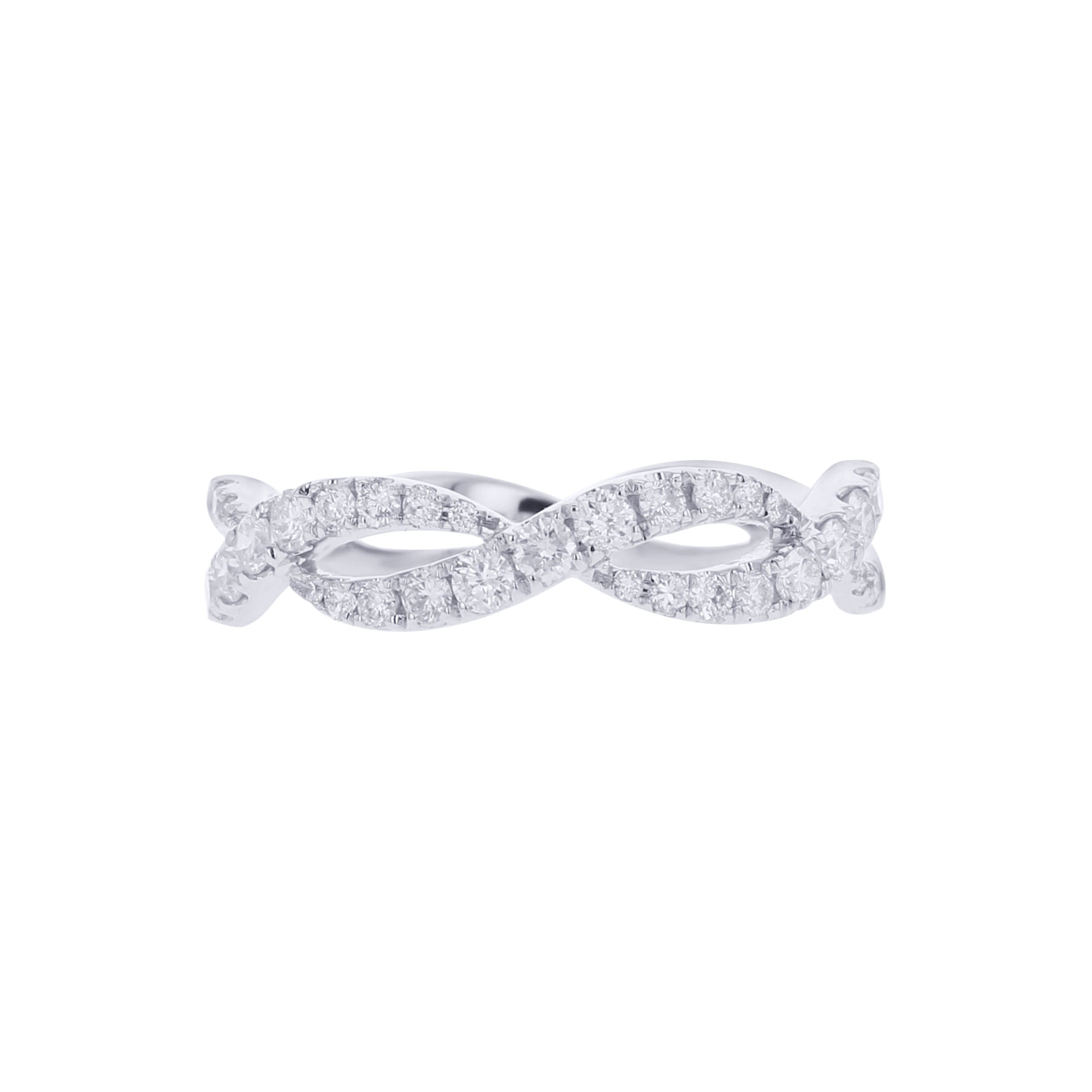 Ravenna Infinity Twist Diamond Ring