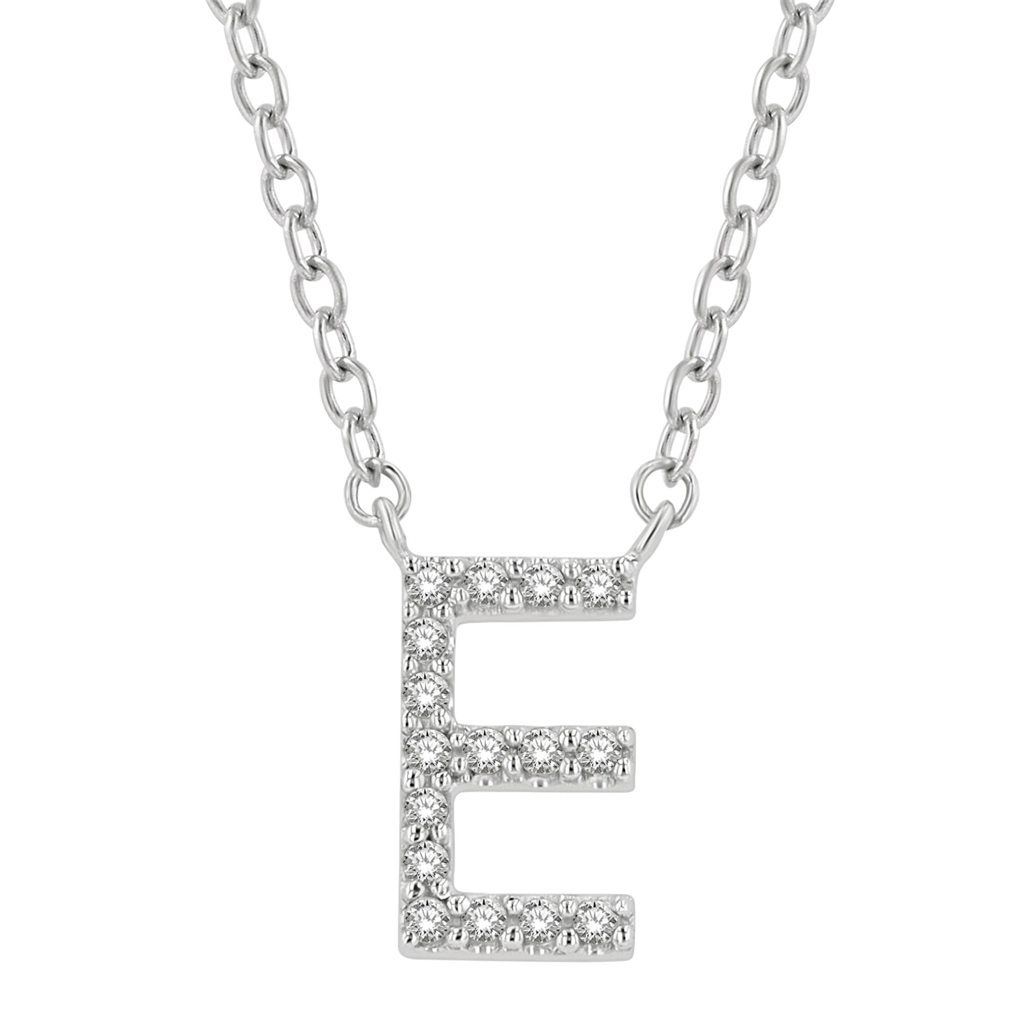 Fashion diamond initial necklace whole