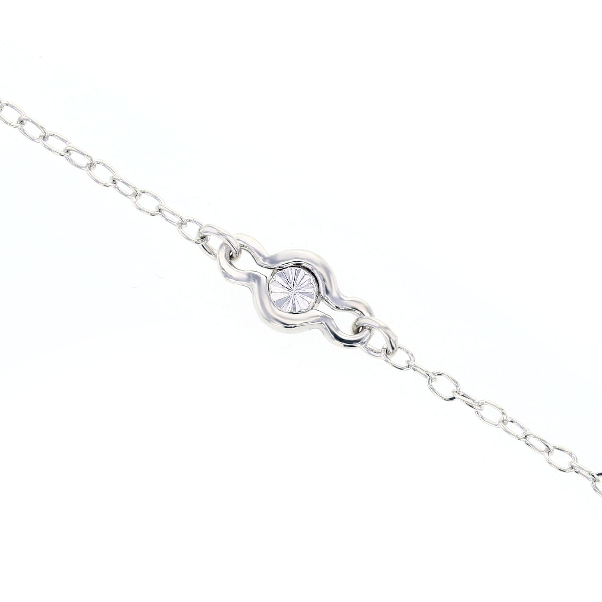 Silver Mirage Station Anklet