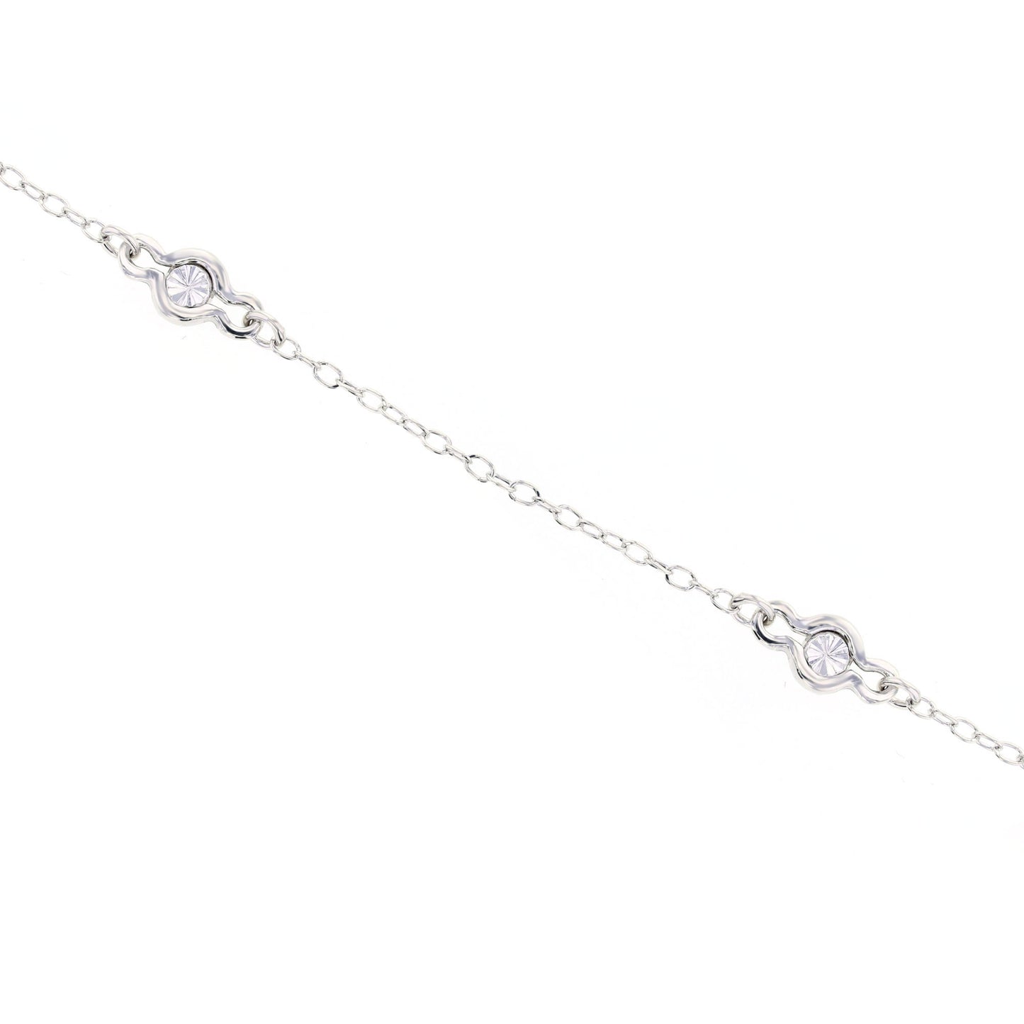 Silver Mirage Station Anklet