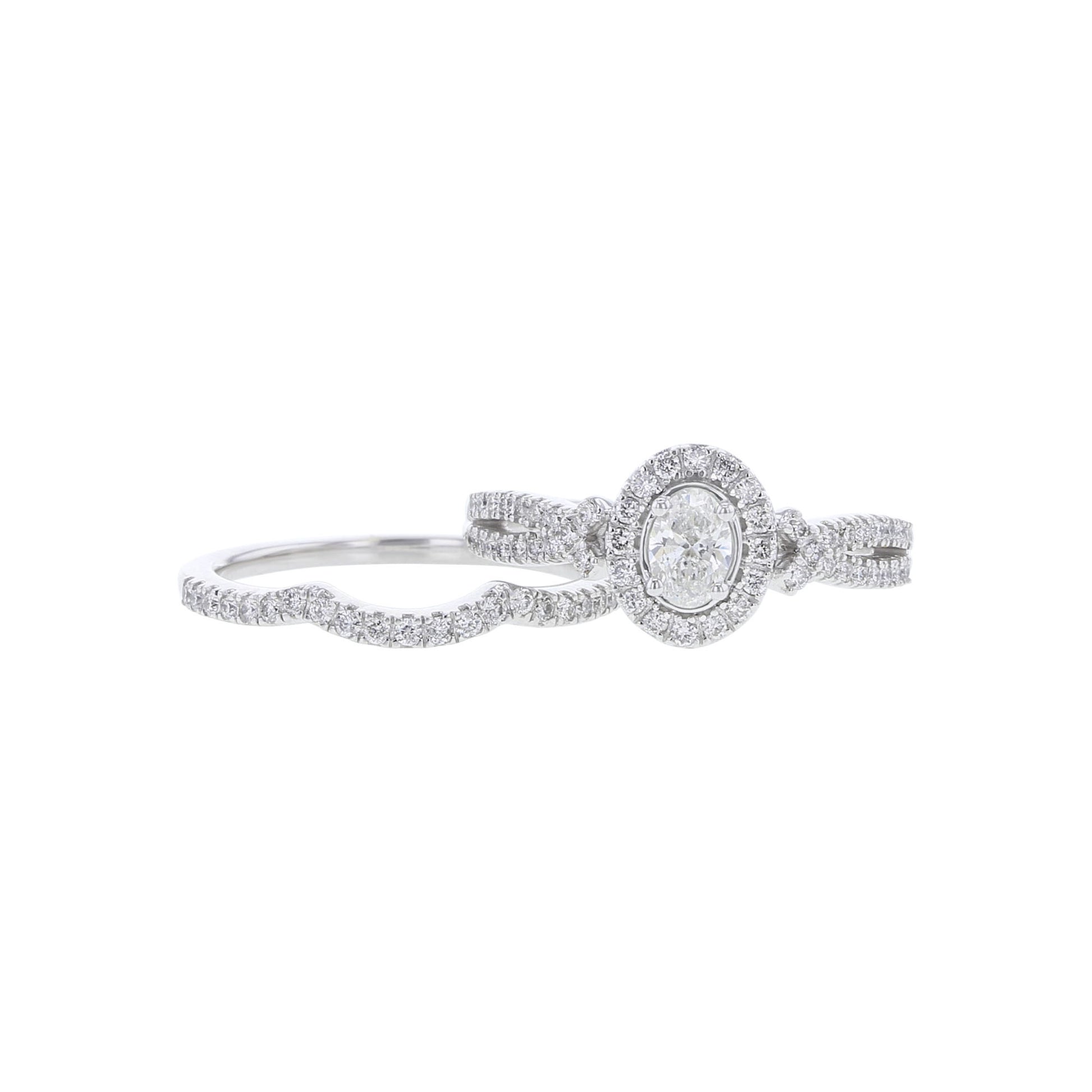 Aster Oval Ready for Love Diamond Engagement Ring