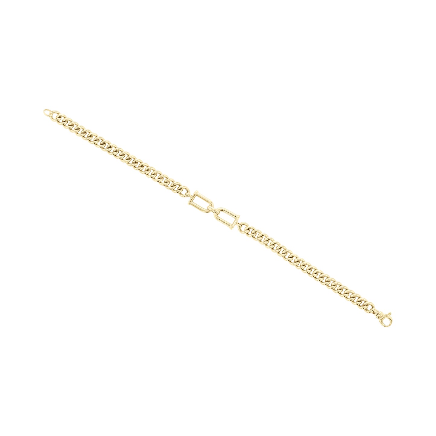 Dressage Gold Curb Link Bracelet