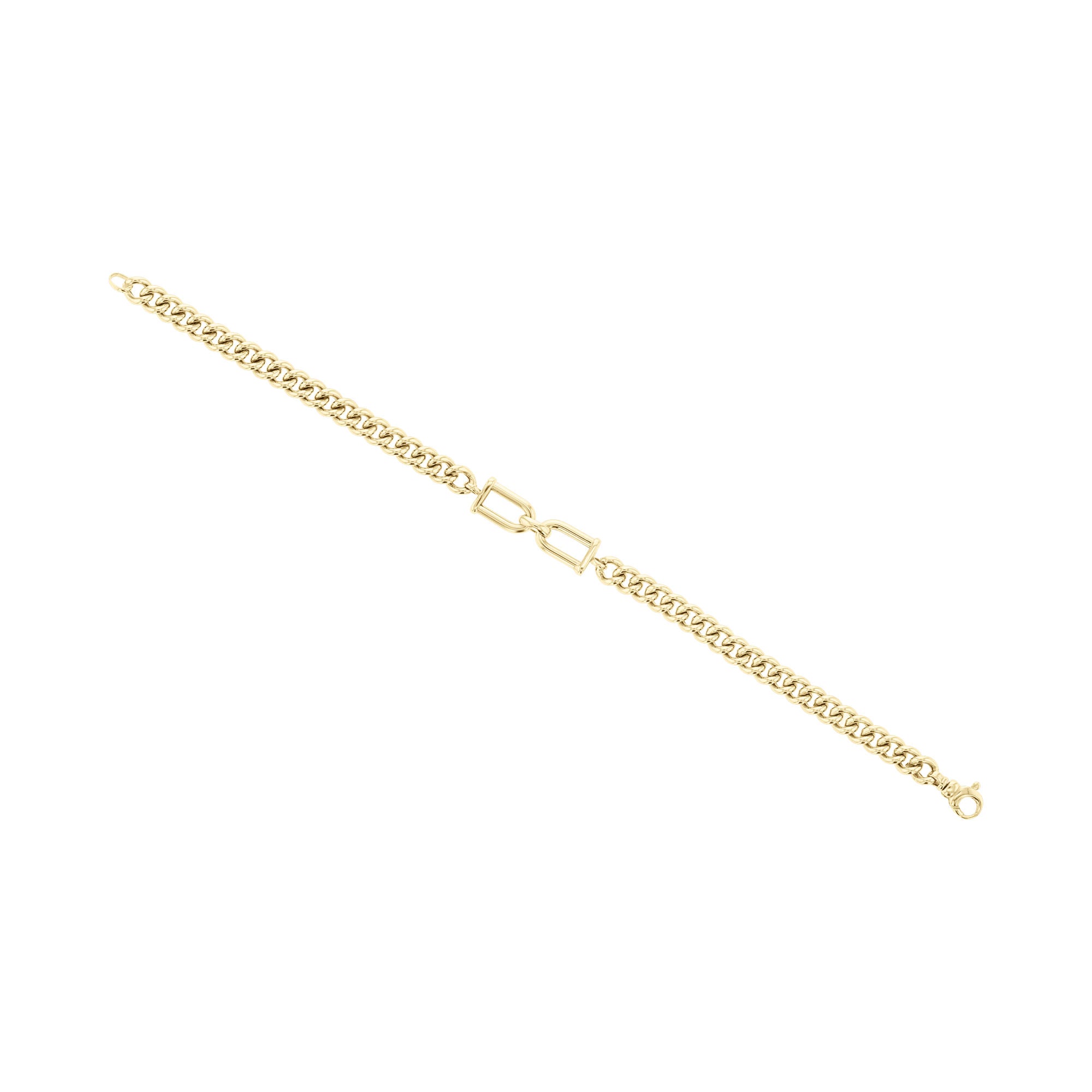 Dressage Gold Curb Link Bracelet