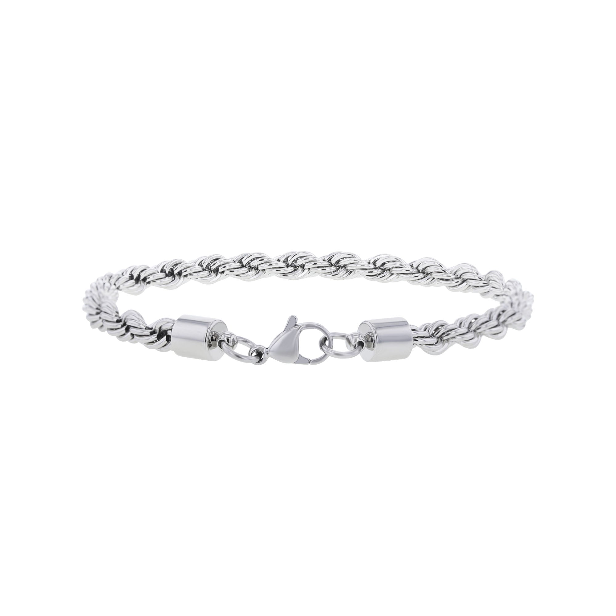 Rico Stainless Steel Rope Chain Bracelet