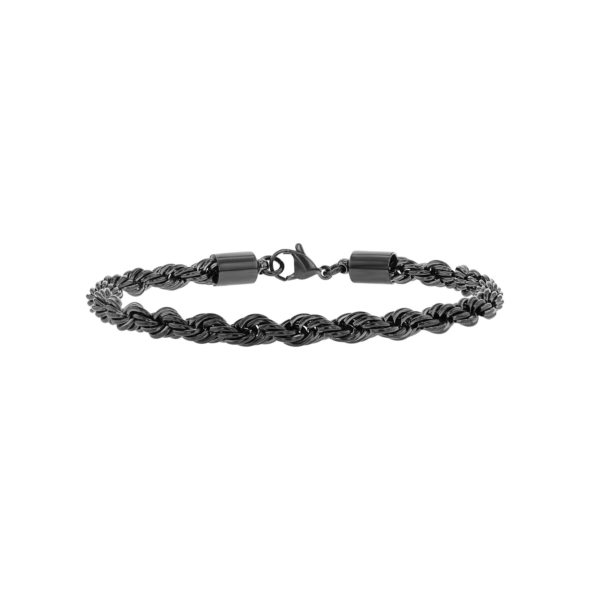 Ronan Stainless Steel Rope Chain Bracelet