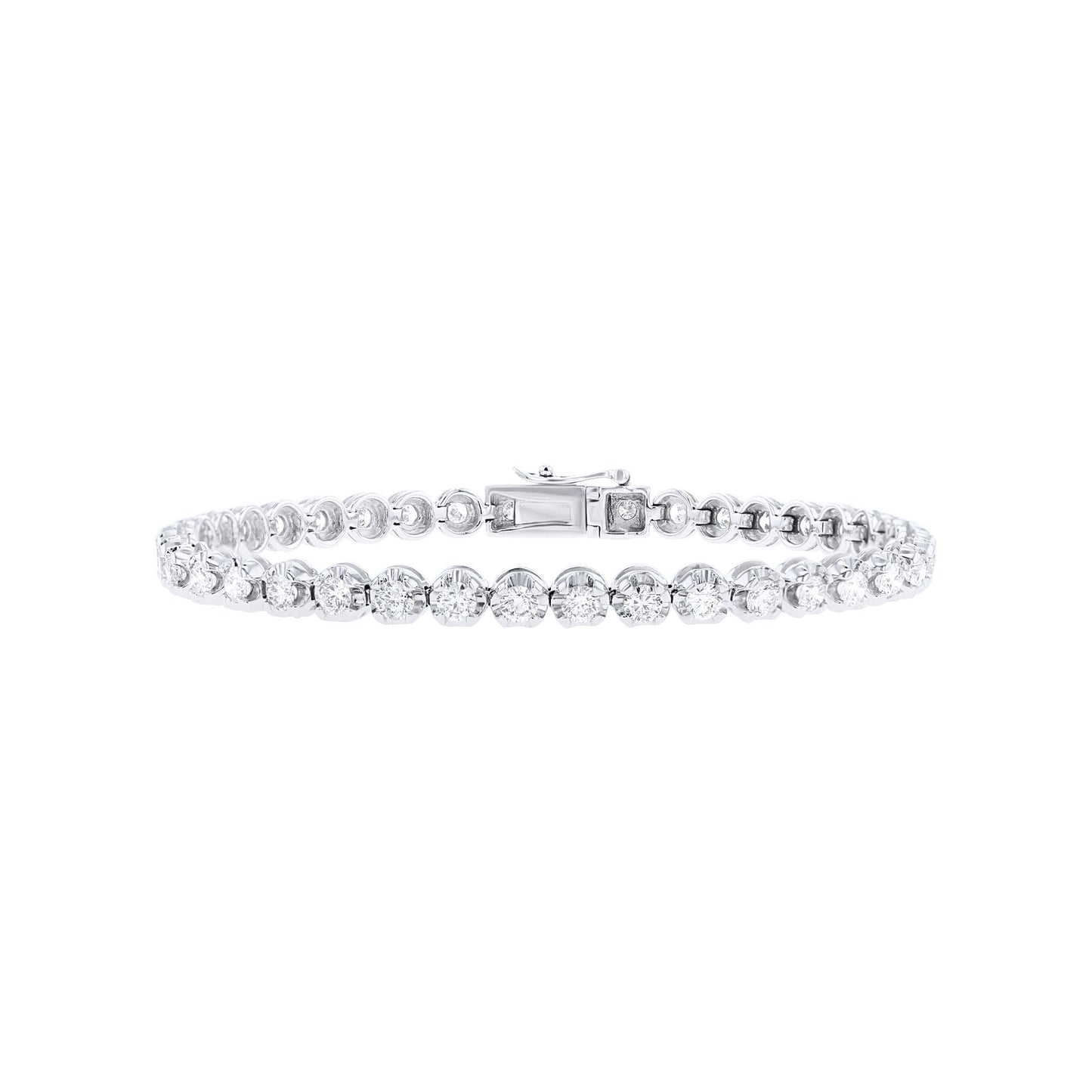 Endless Diamond Tennis Bracelet 4ct