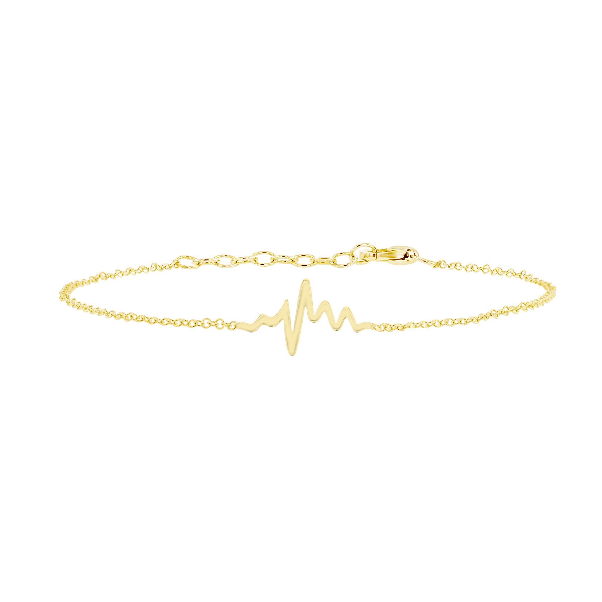 Heartbeat deals bracelet gold