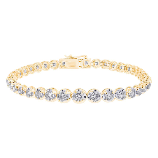 Miracle Diamond Tennis Bracelet 4ct