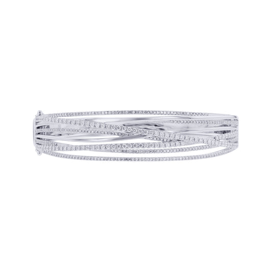 Elsa Diamond Bangle Bracelet