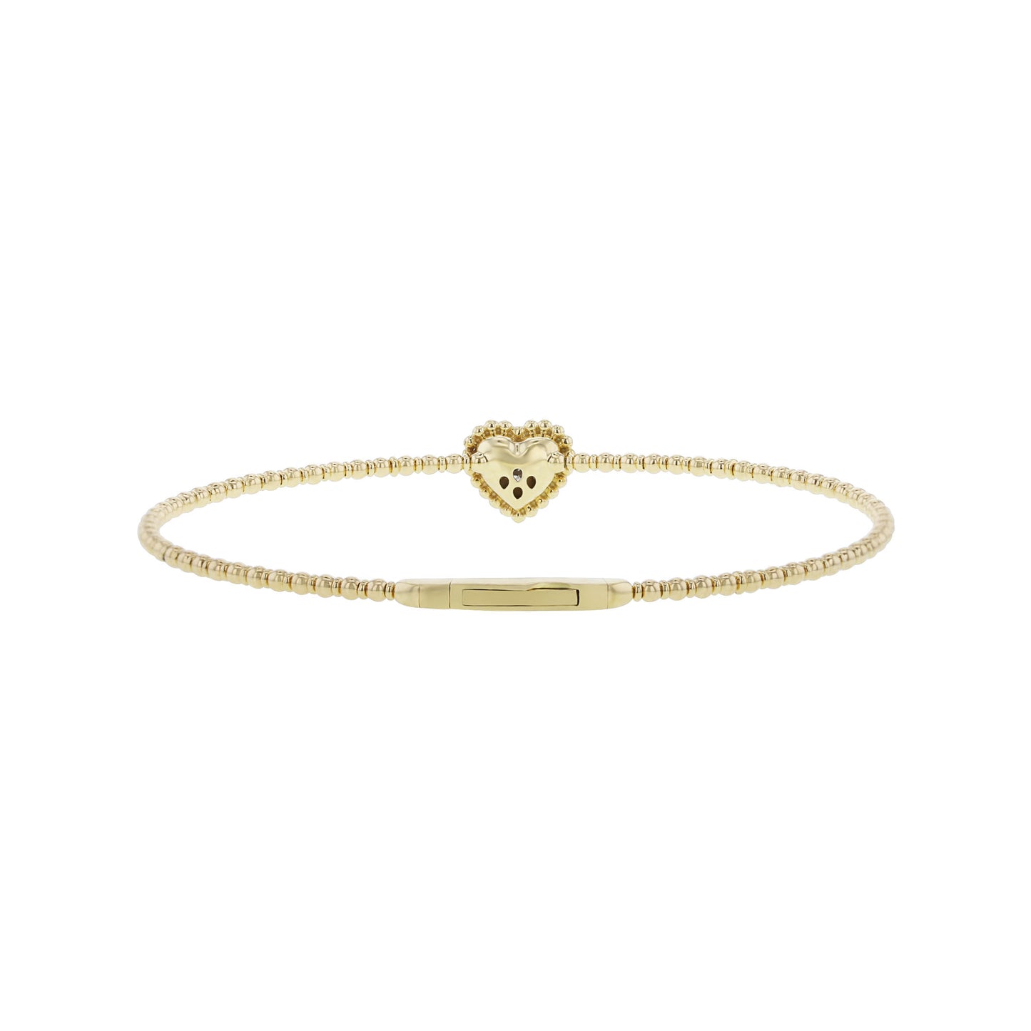 Enamored Heart Diamond Bangle