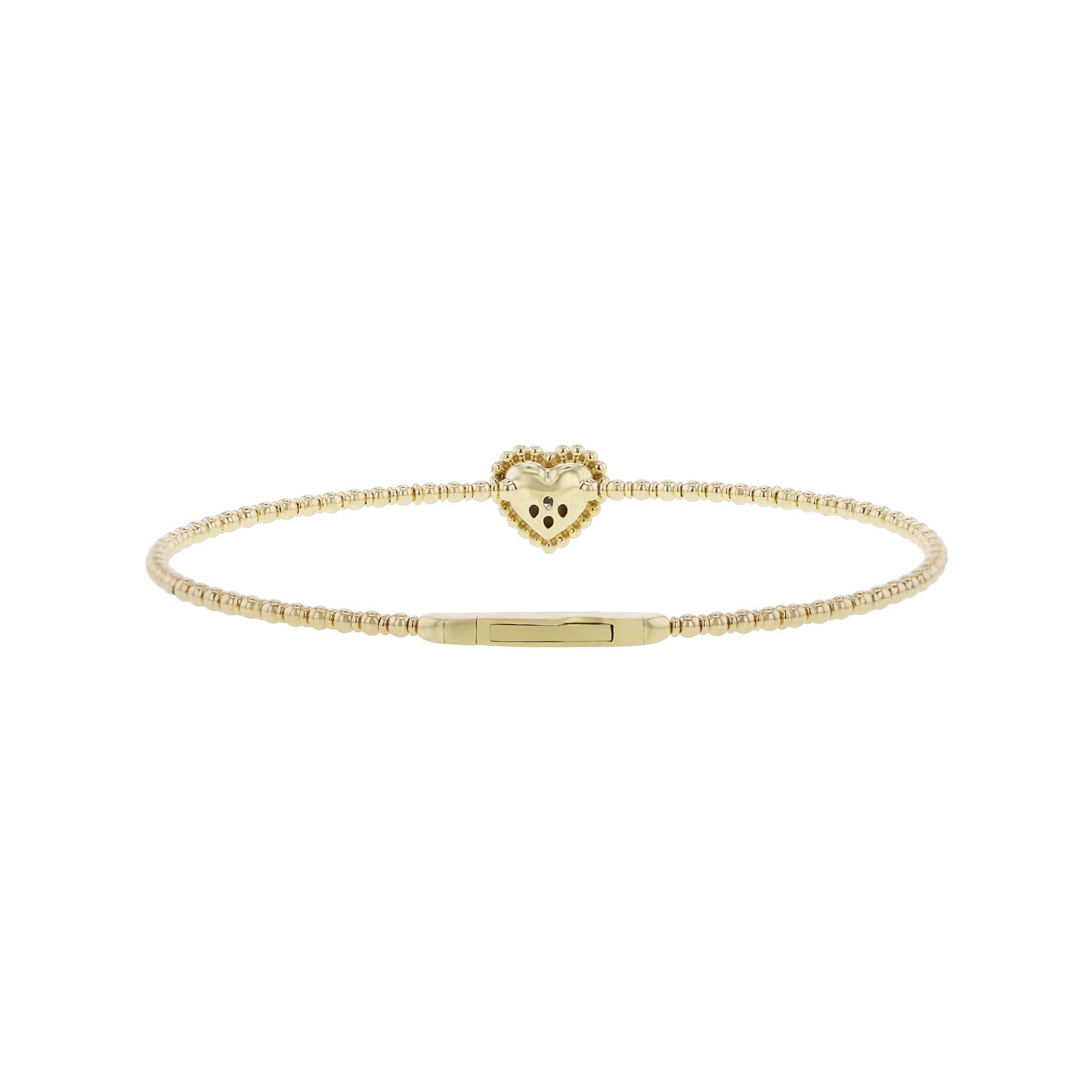 Enamored Heart Diamond Bangle