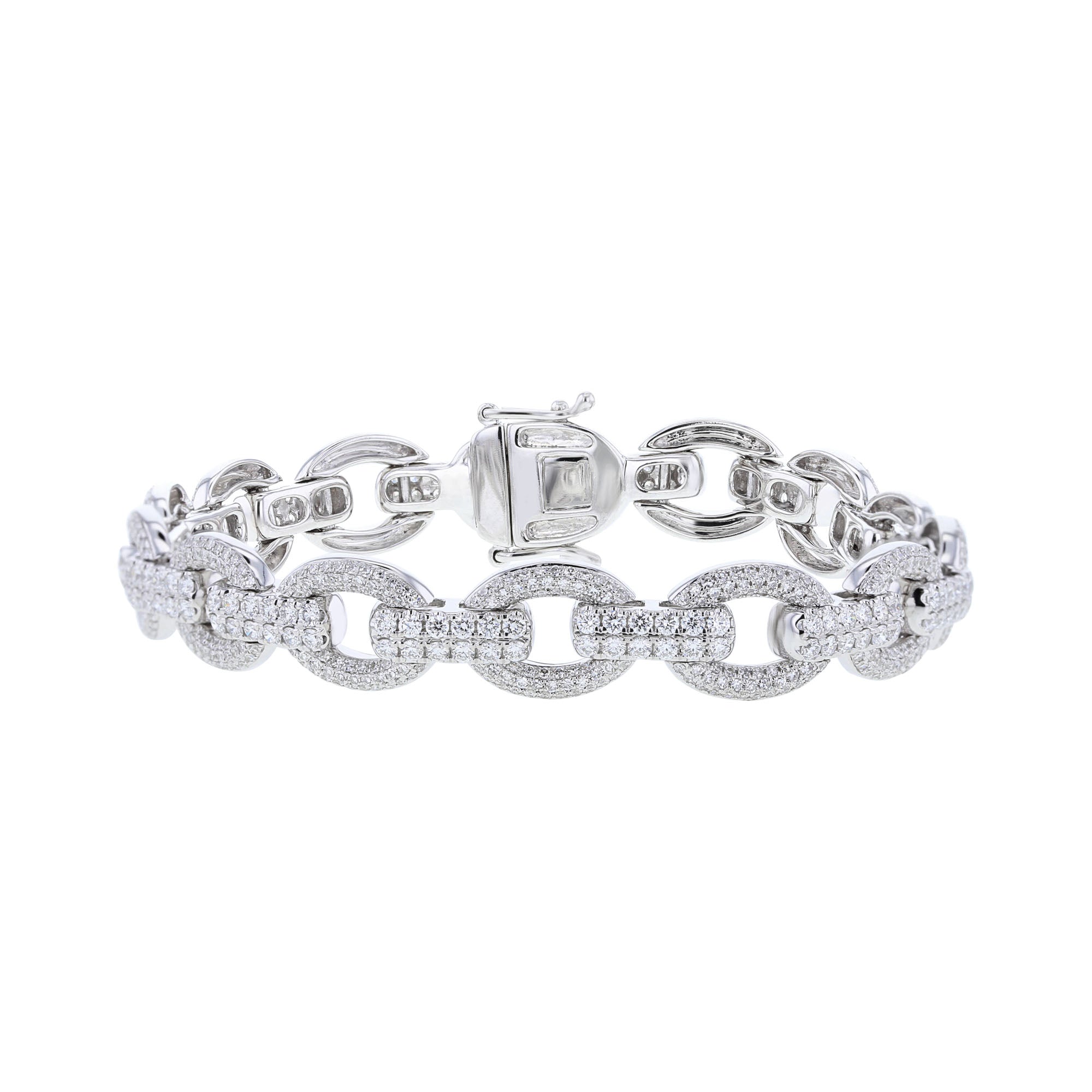 Yvonne Diamond Link Bracelet