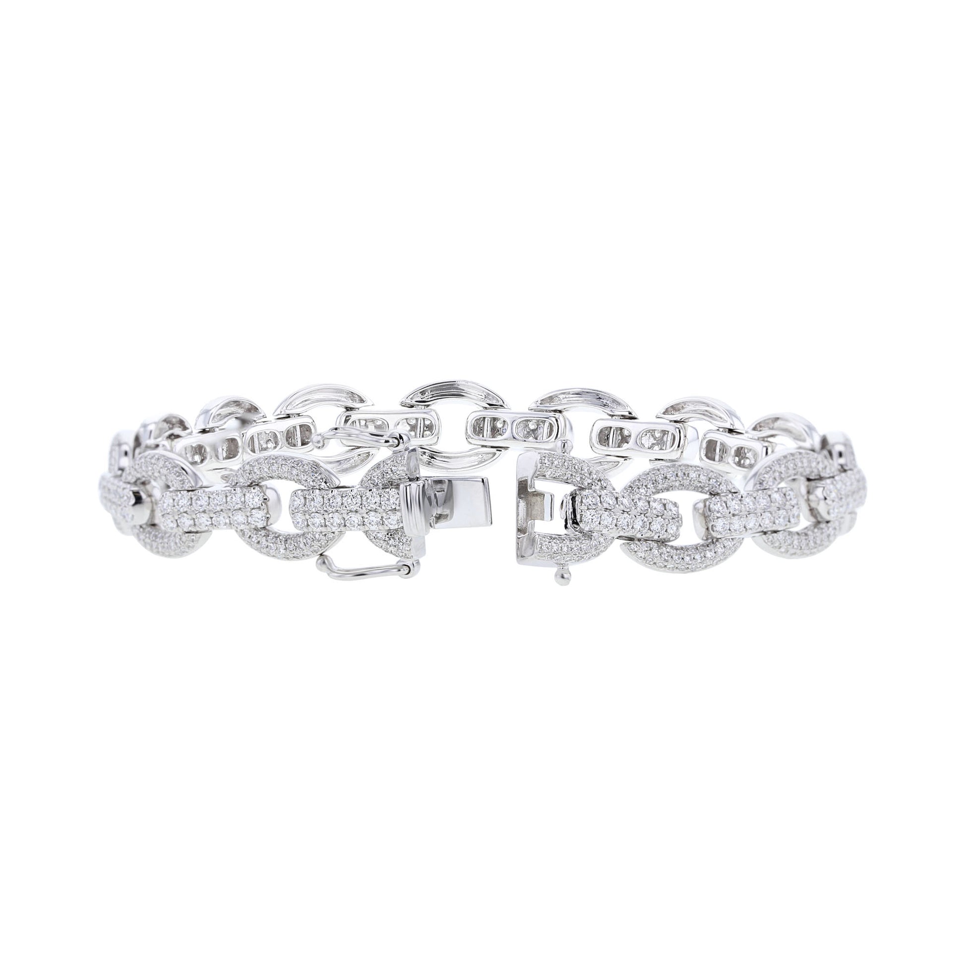 Yvonne Diamond Link Bracelet