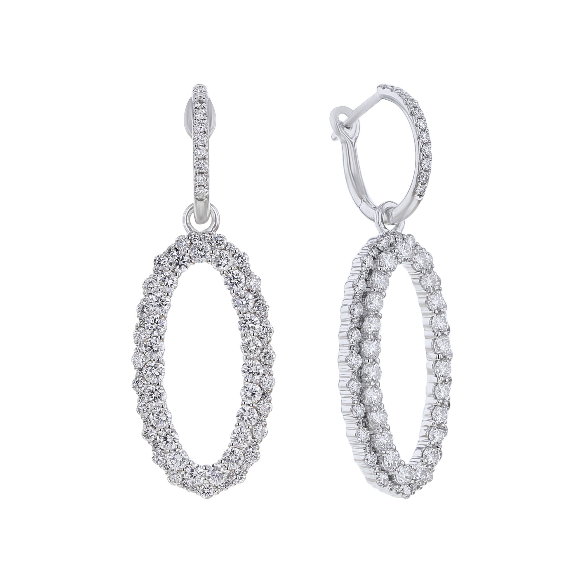 Isadora Diamond Drop Earrings