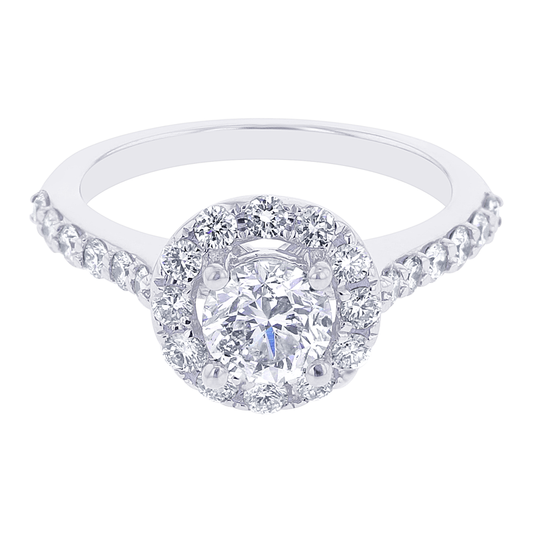 Carly Round Halo 1 1/2ct Ready for Love Diamond Engagement Ring