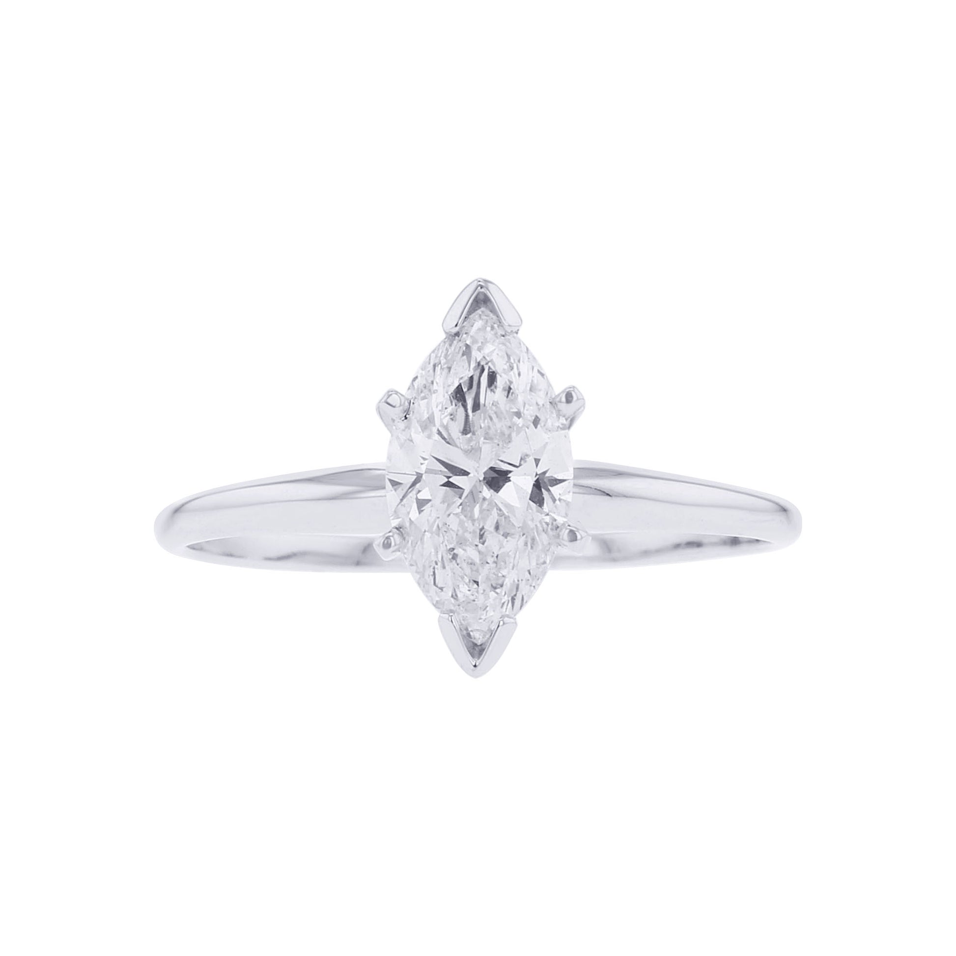 Christa Marquise Ready for Love Diamond Engagement Ring 1ct