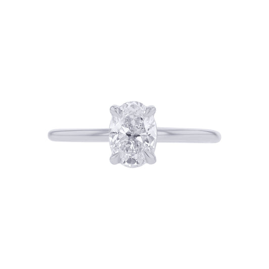 Ember Oval Ready for Love Diamond Engagement Ring 1ct