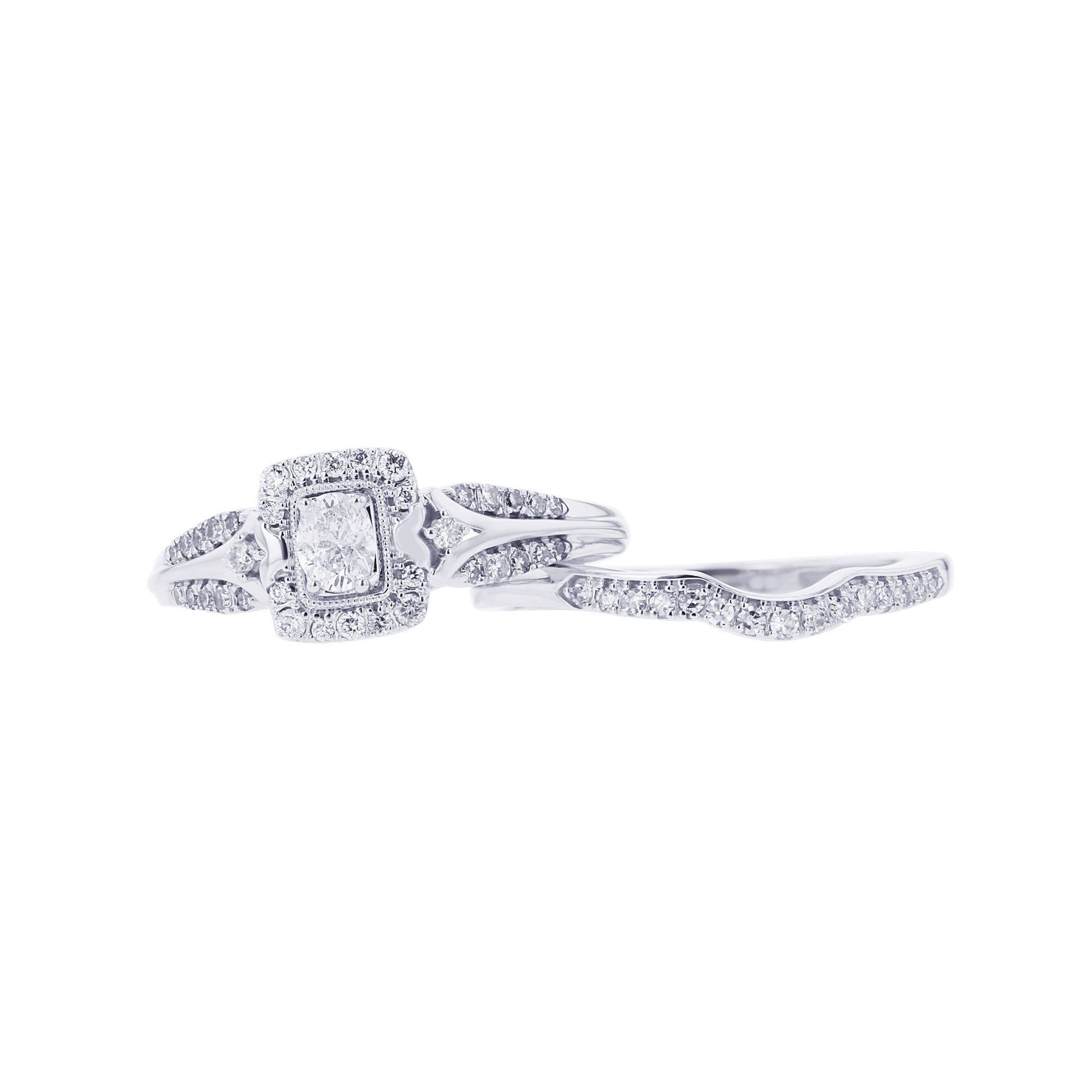 Oakley Ready for Love Diamond Bridal Set