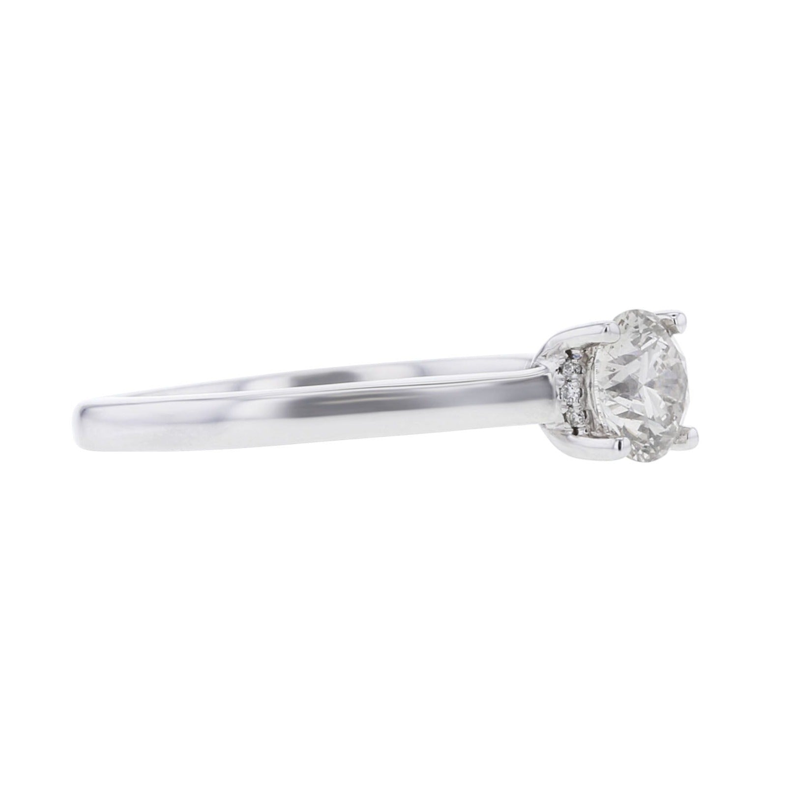 Esme Round Hidden Halo Ready for Love Diamond Engagement Ring 3/4ct