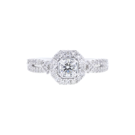 Aster Round Ready for Love Diamond Engagement Ring