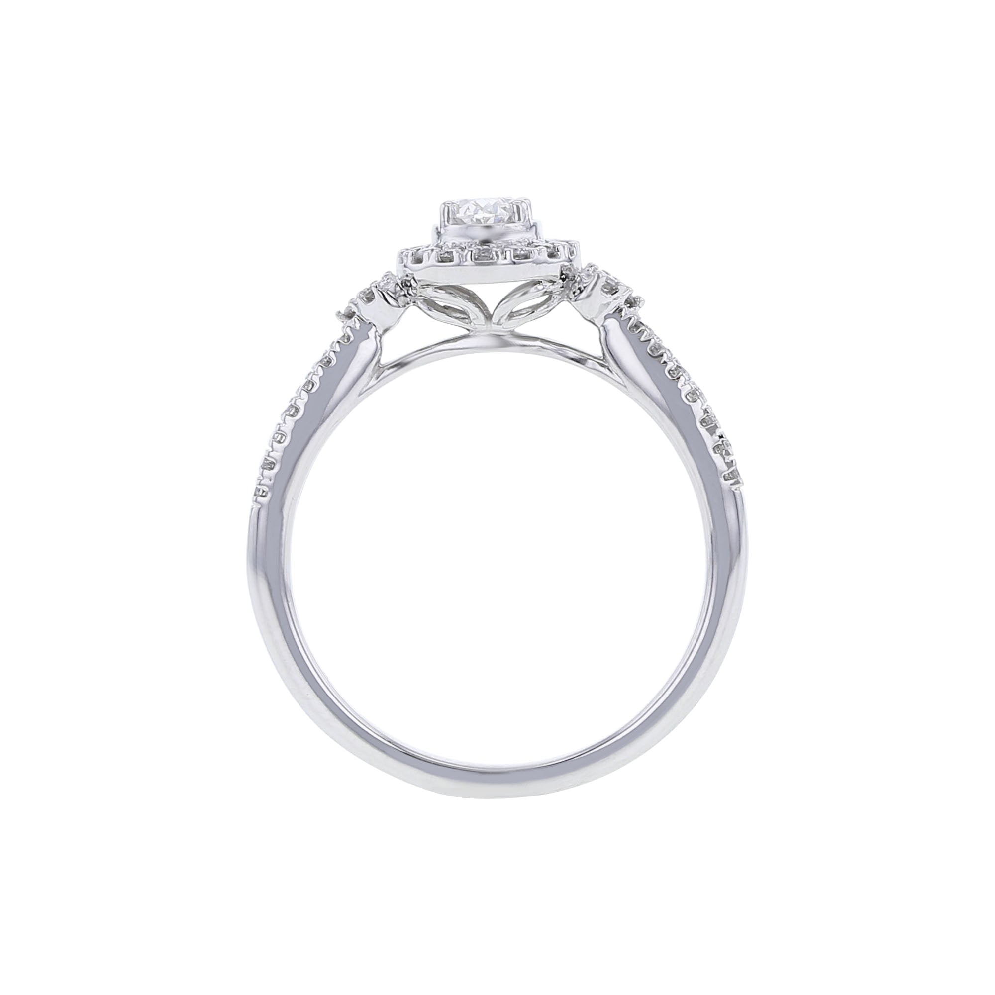 Aster Oval Ready for Love Diamond Engagement Ring