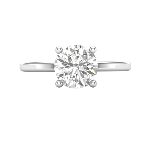 Melina Build Your Own Earth Born Diamond Engagement Ring 1/15ct