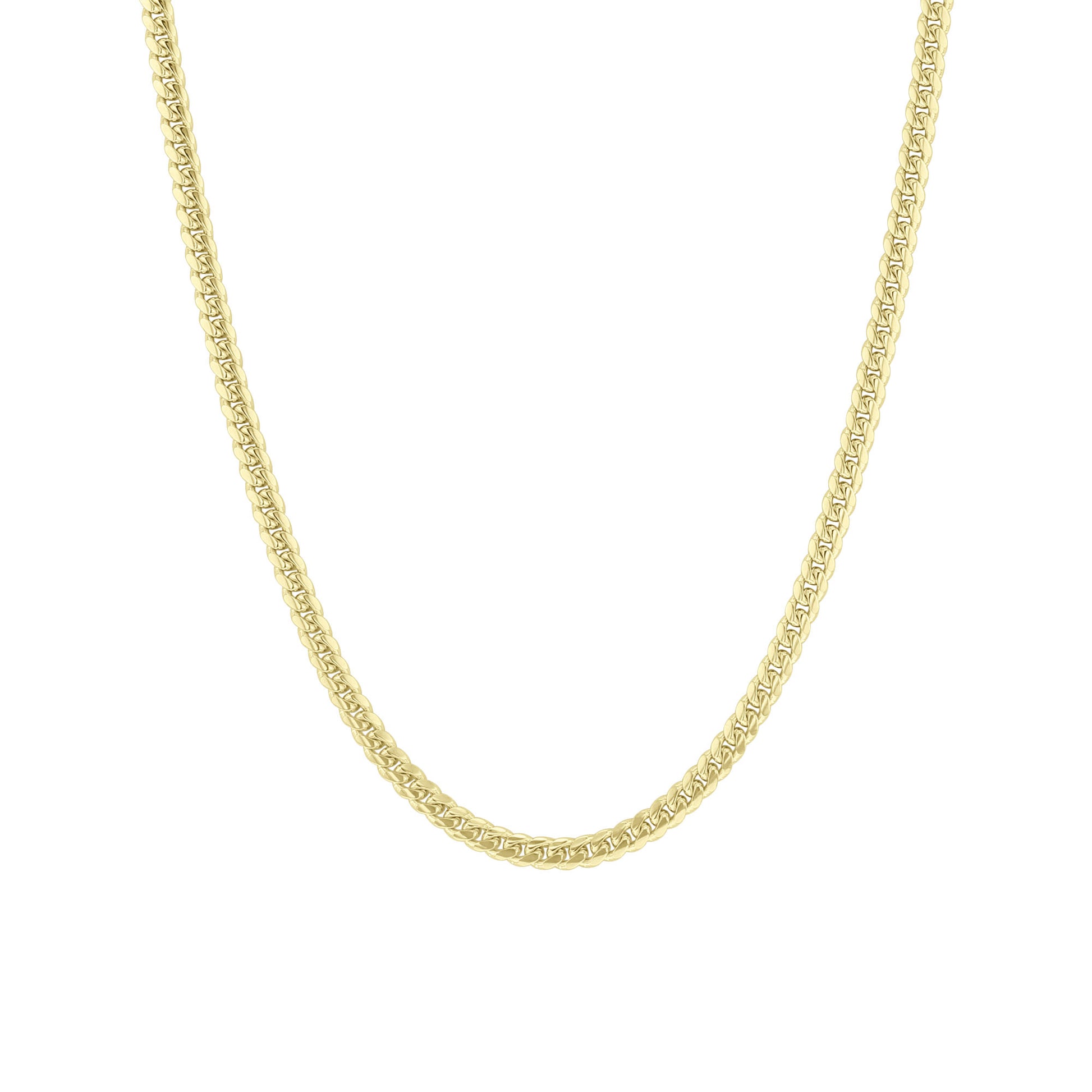 Hardy Cuban Link Gold Chain Necklace 18“