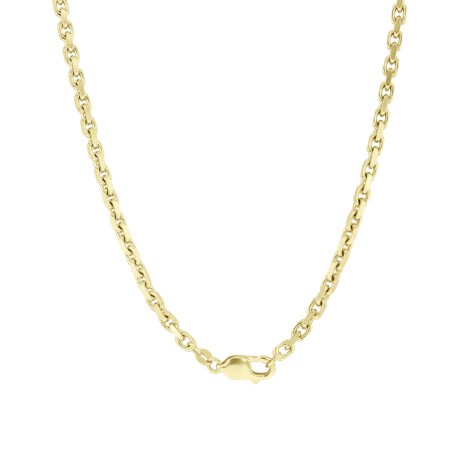 Yacht Master Anchoro Link Gold Chain Necklace 22“