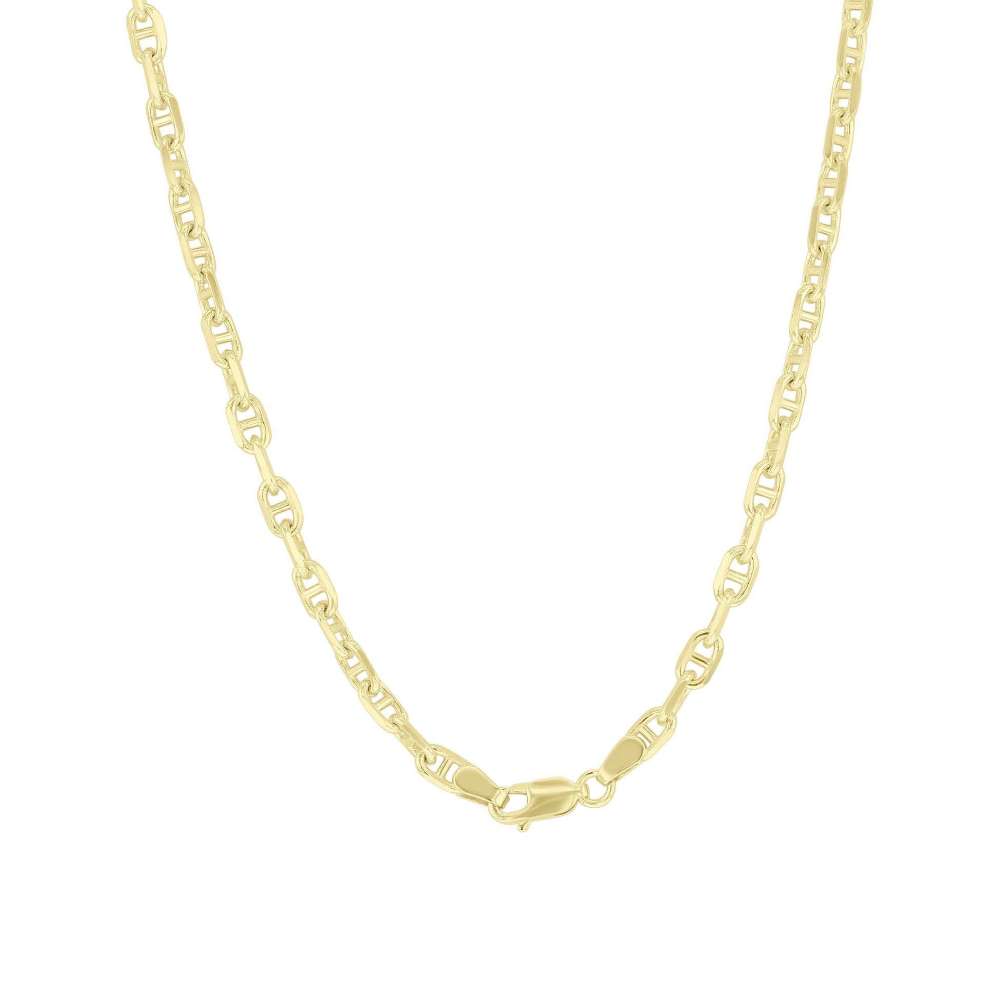 Vessel Marine Link Gold Chain Necklace 22“