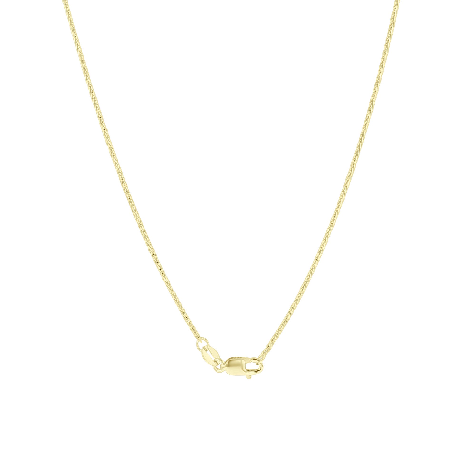 Ranger 1mm Gold Wheat Chain Necklace 20“