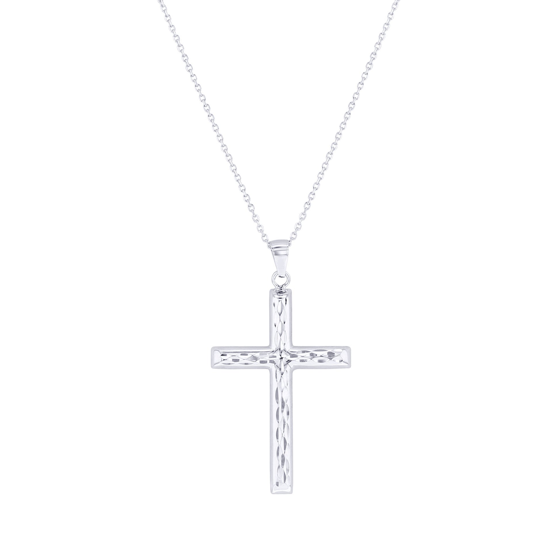 Feeling Blessed Reversible Gold Cross Necklace