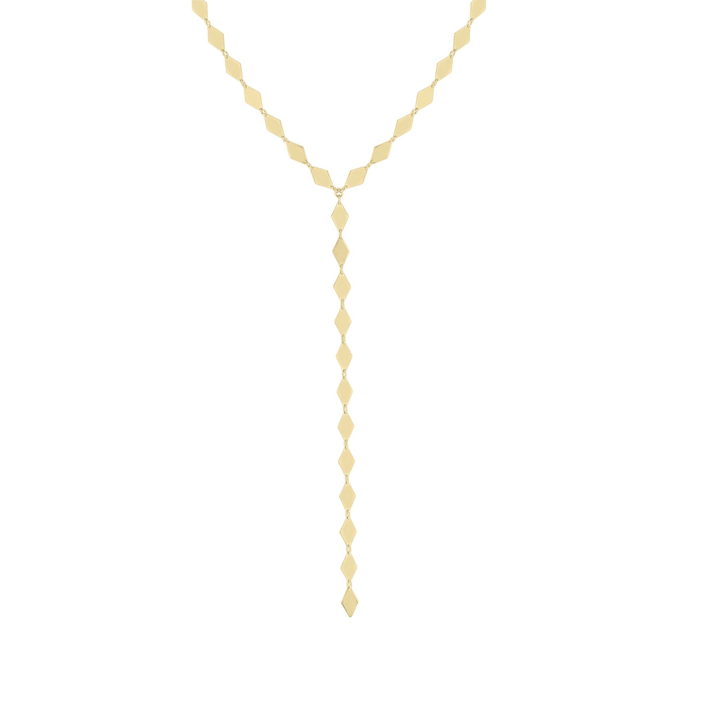 Amsterdam Gold Lariat Necklace