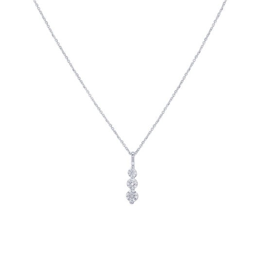 Journey Diamond Necklace 1ct