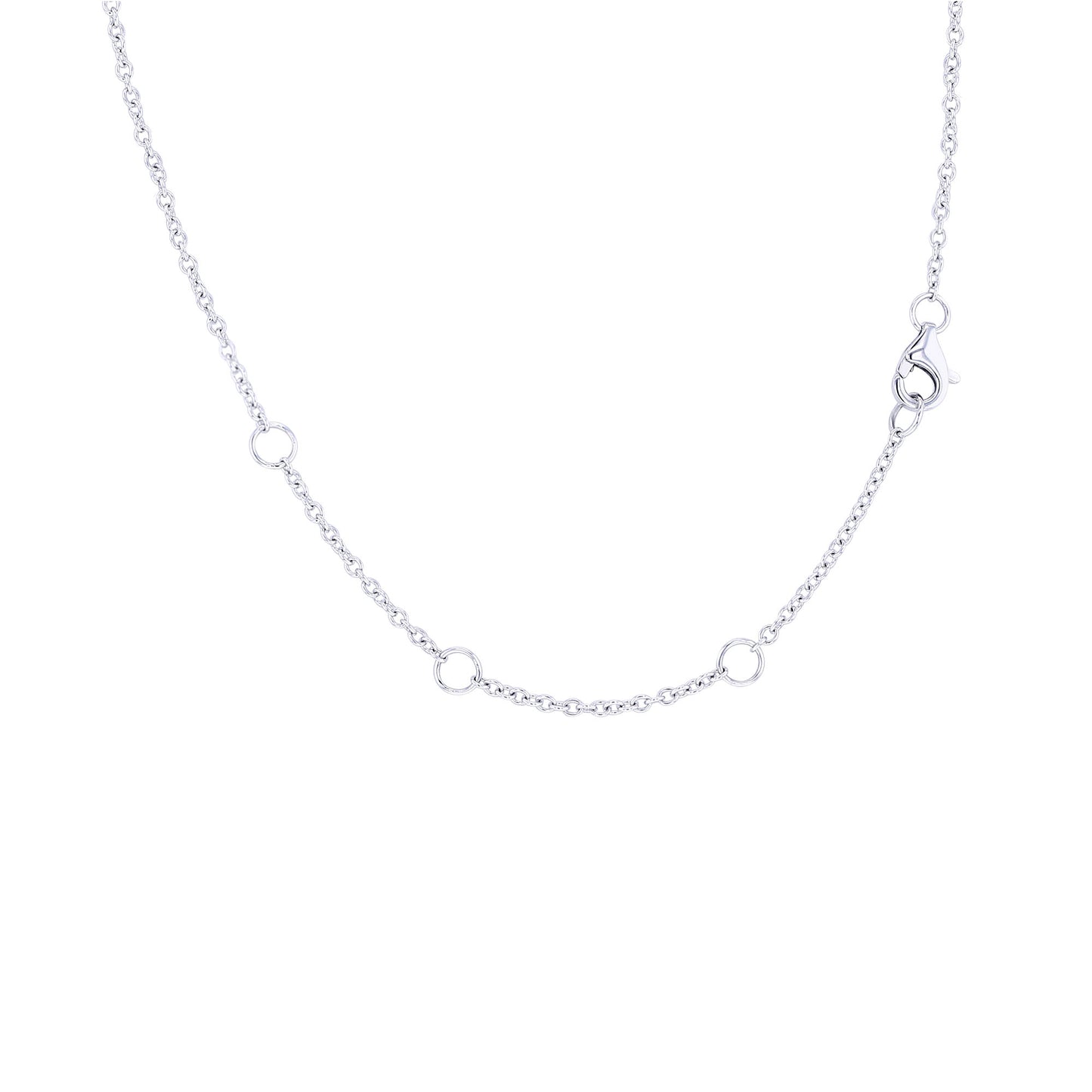 Scaling Diamond Necklace