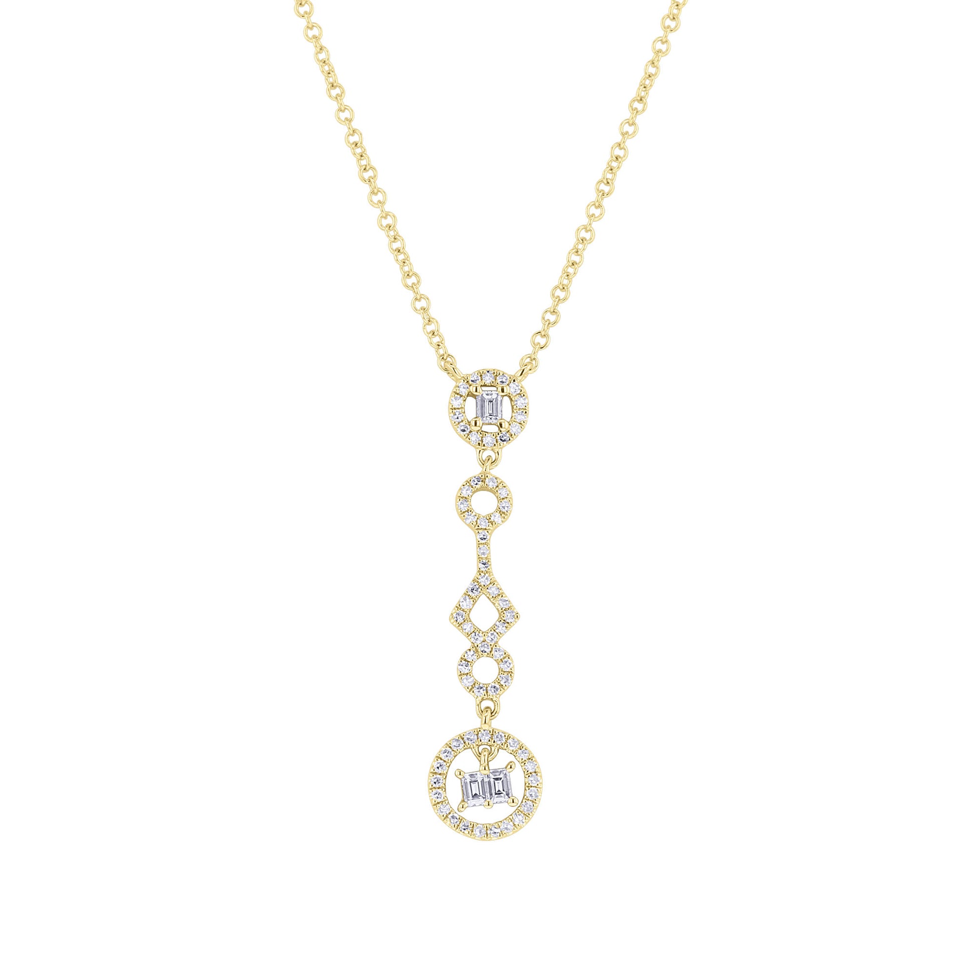 Middleton Diamond Drop Necklace