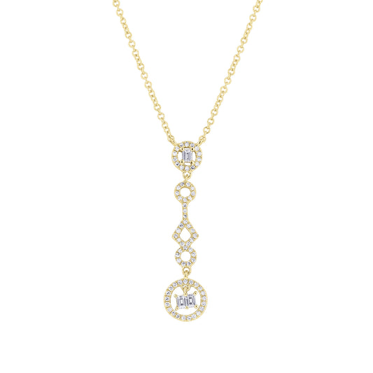 Middleton Diamond Drop Necklace