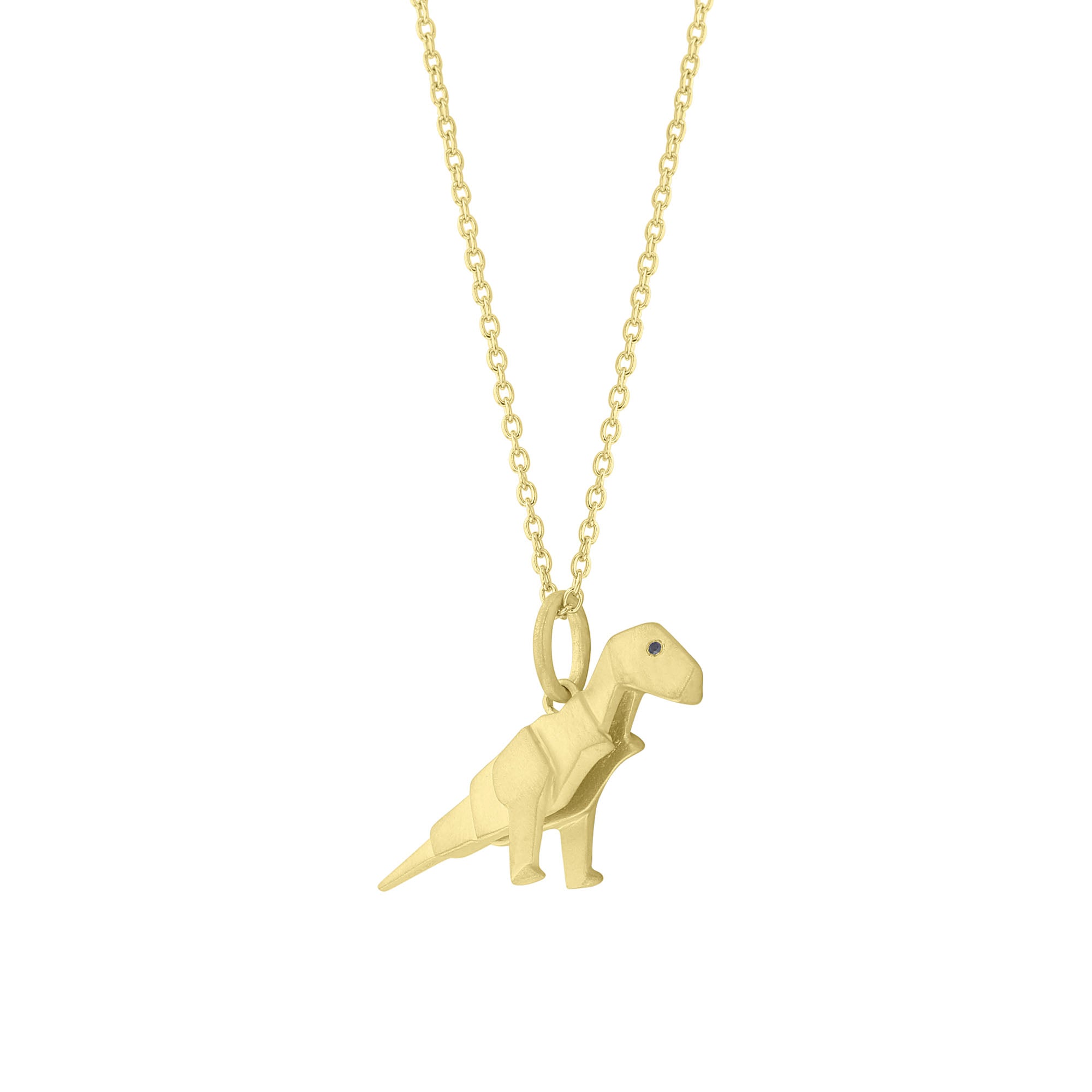 Pterodactyl Dinosaur Charm Necklace - Gold Finished Dinosaur Jewelry o –  Mark Poulin Jewelry