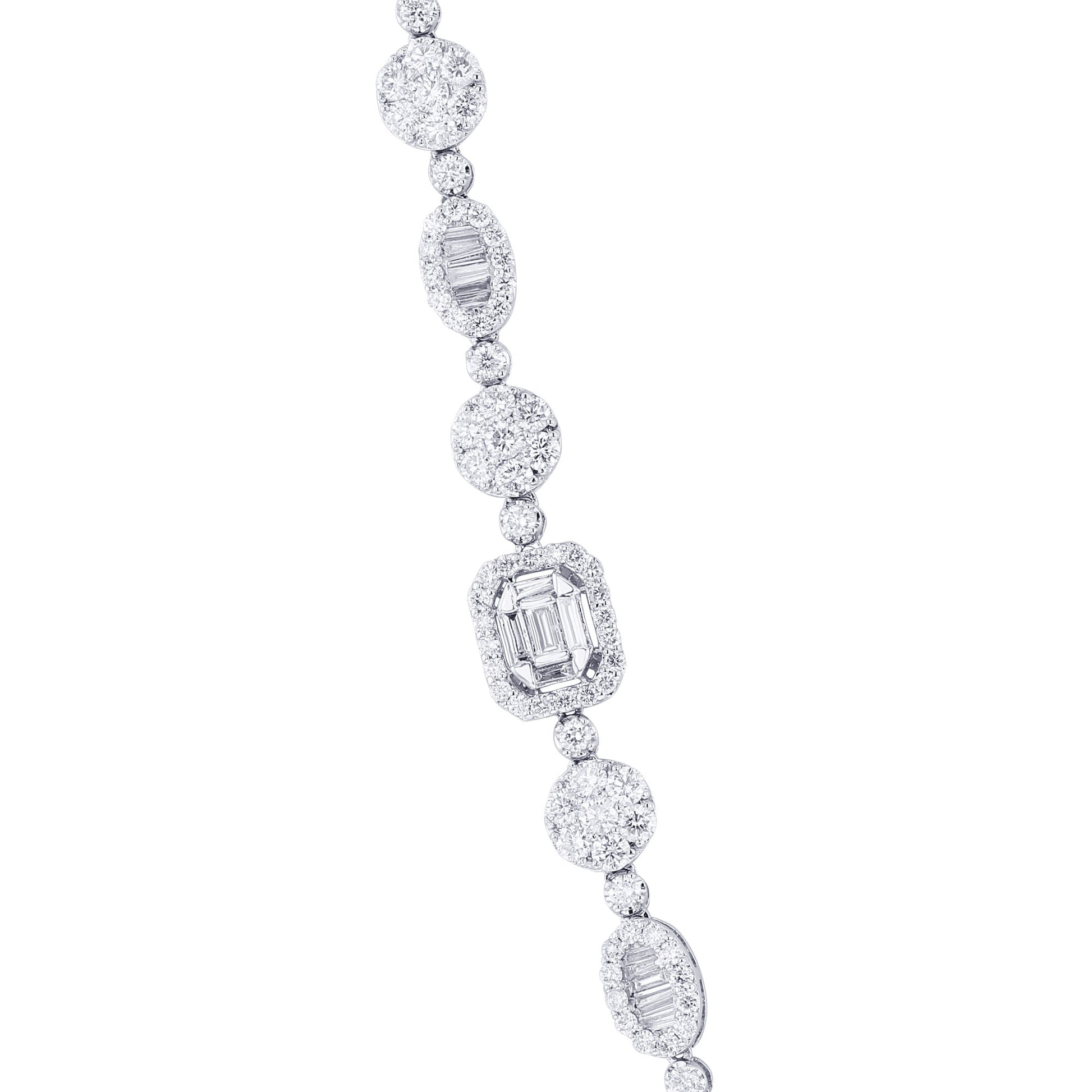 Grandeur Station Diamond Necklace