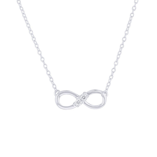 Always & Forever Infinity Diamond Necklace