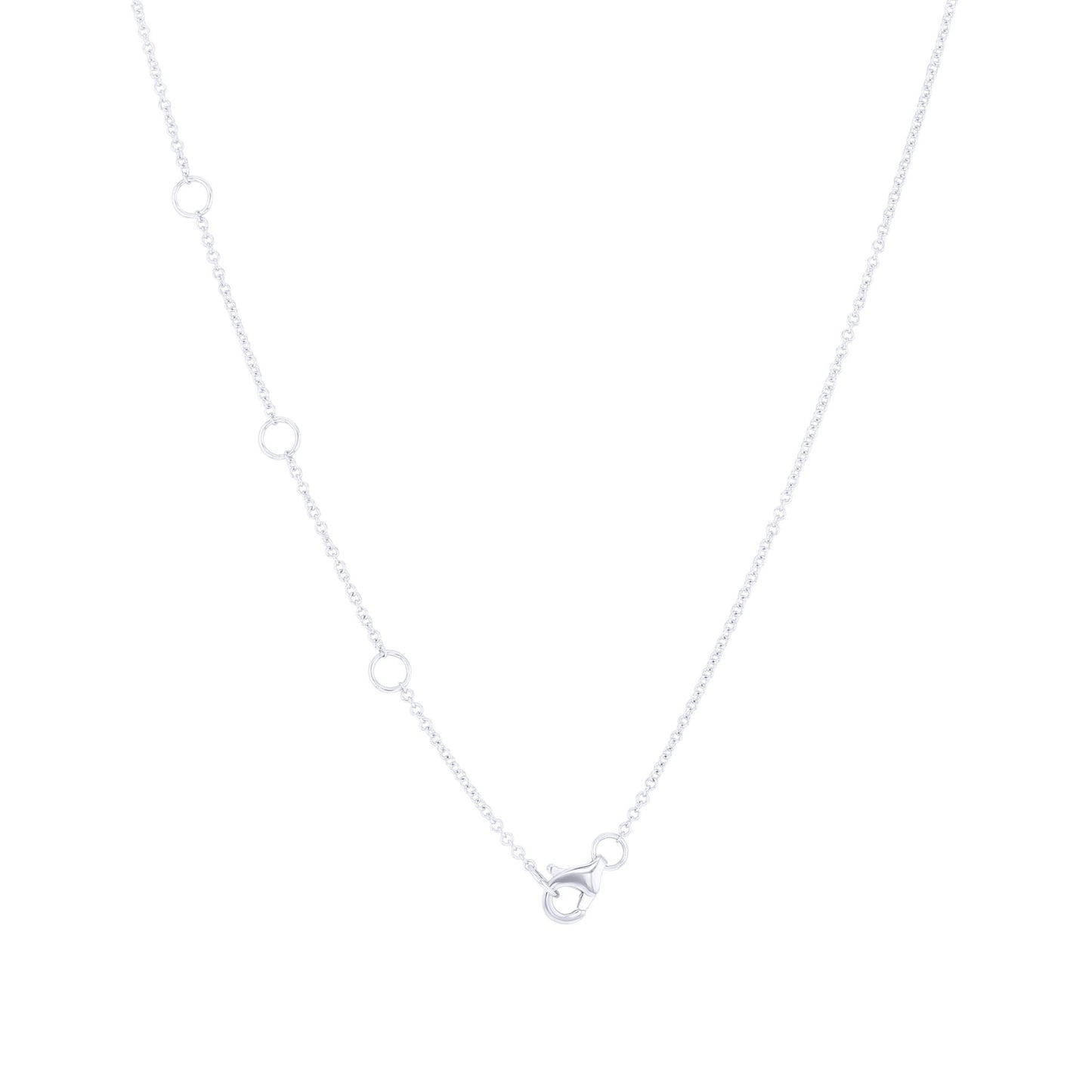 Miraval Halo Diamond Drop Necklace