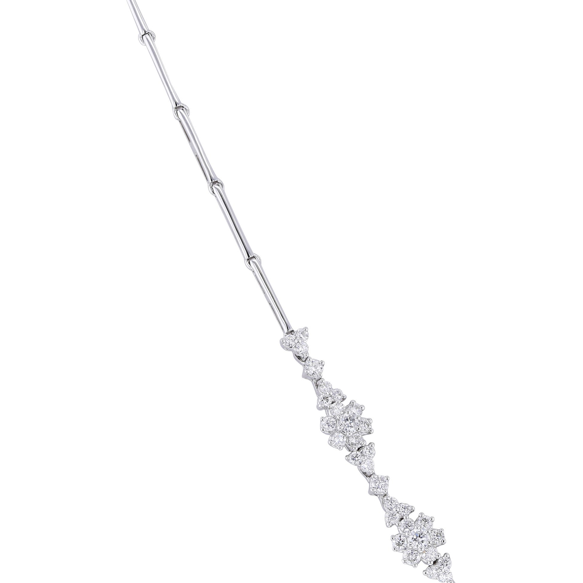 Luscious Lariat Diamond Necklace