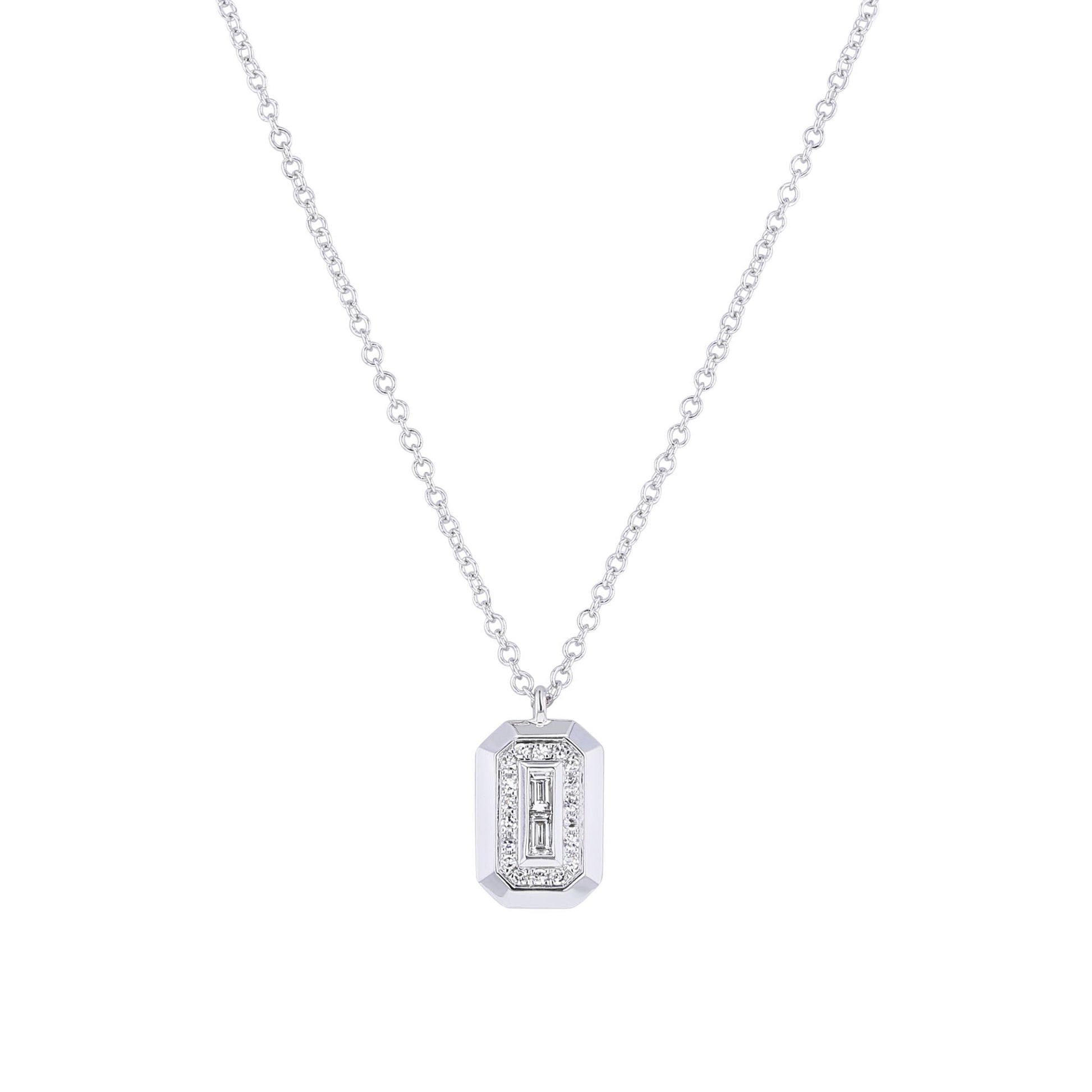 Deco Diamond Necklace