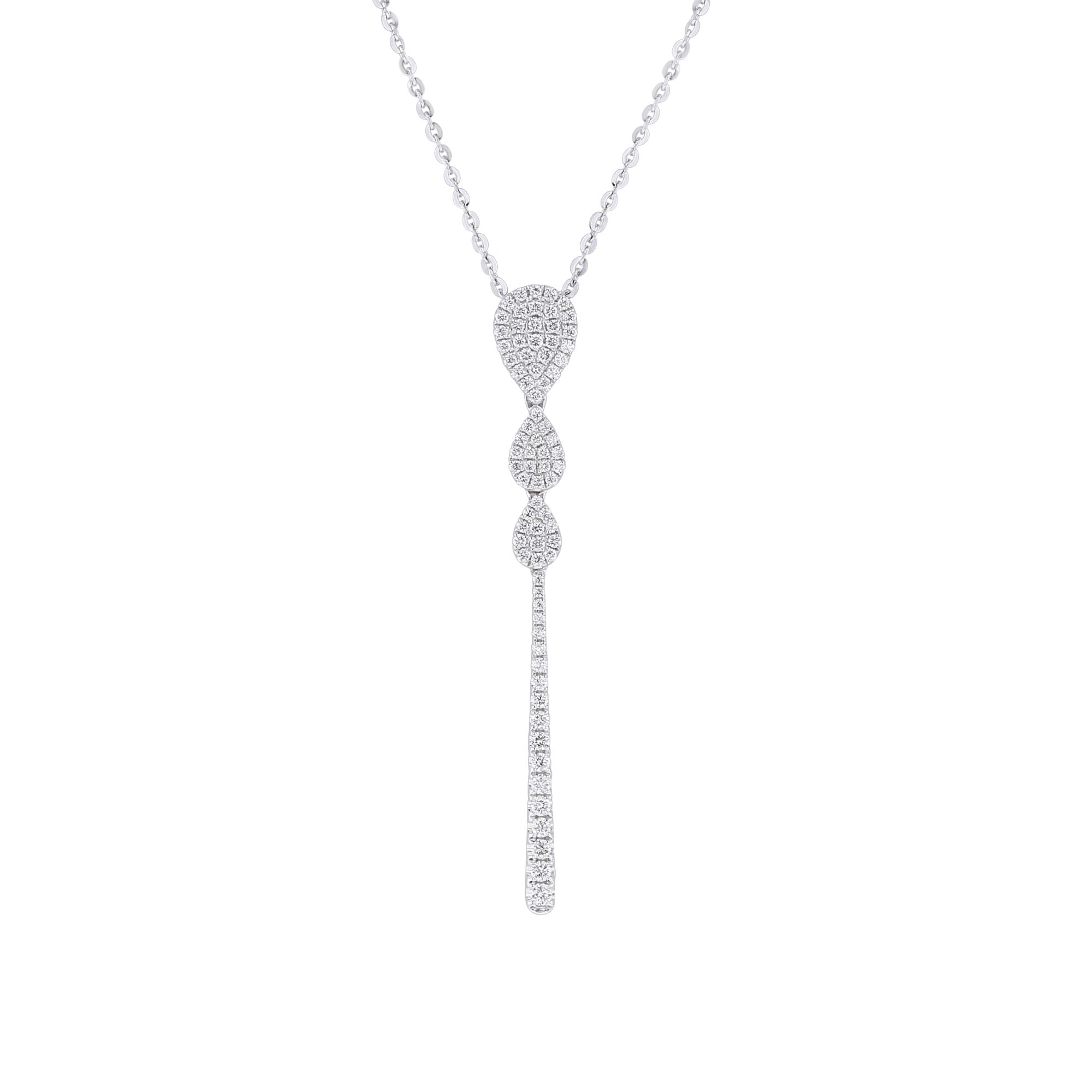 Presley Diamond Drop Necklace