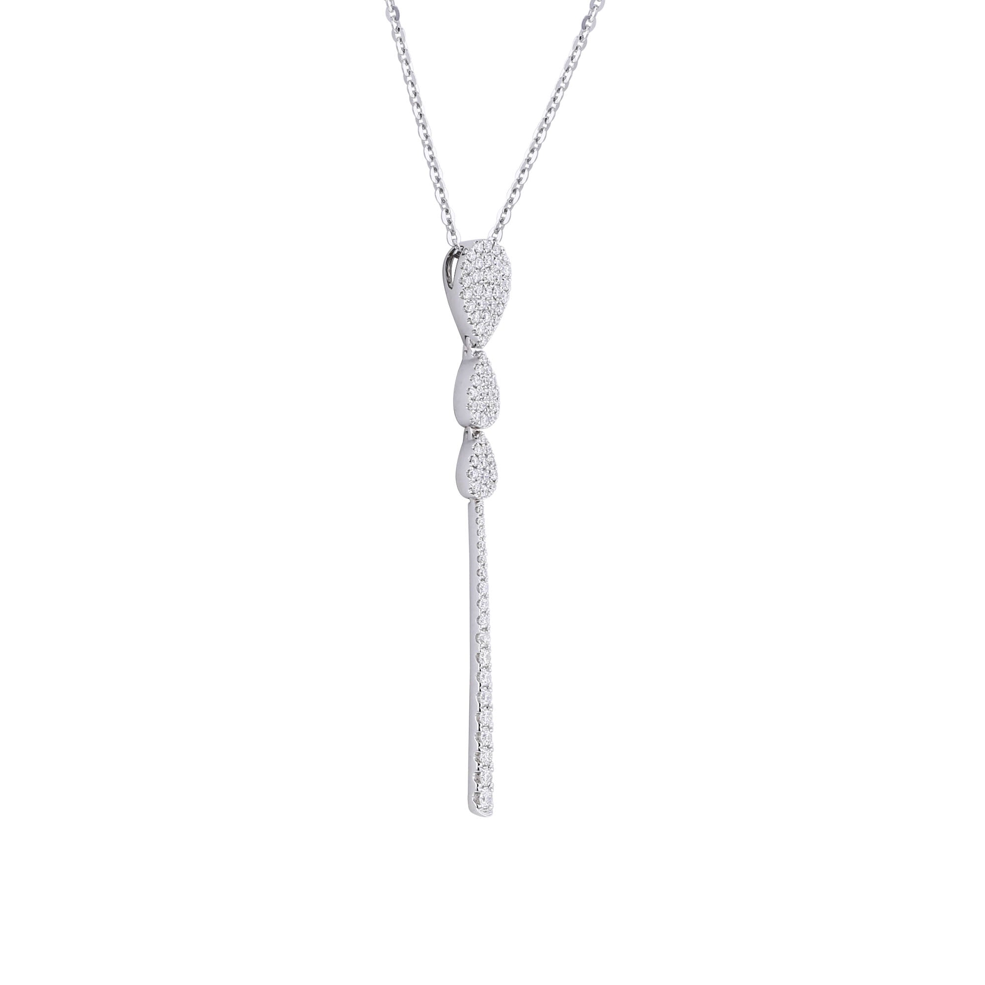 Presley Diamond Drop Necklace