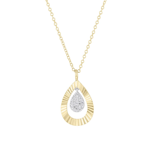 Ray of Light Diamond Necklace