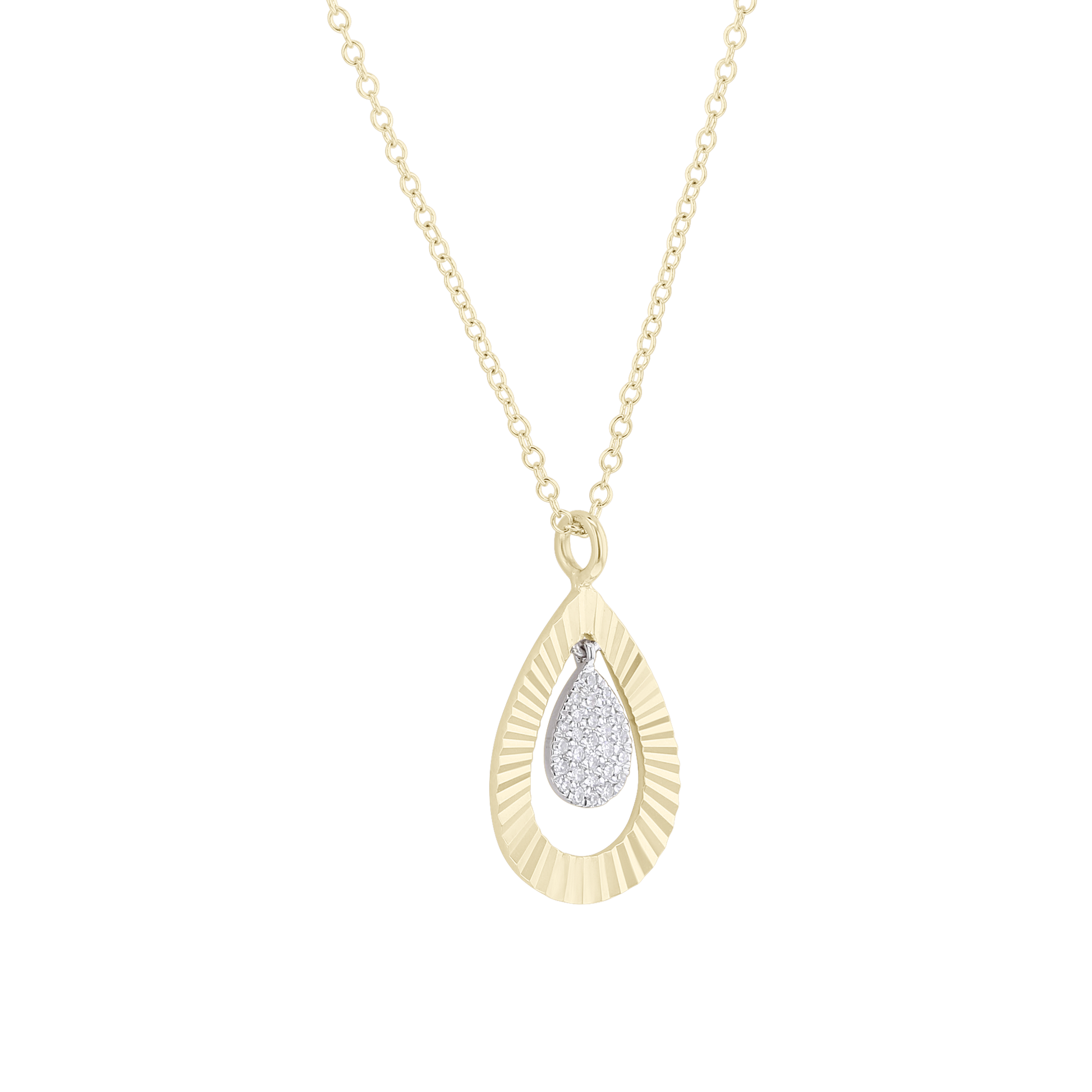 Ray of Light Diamond Necklace